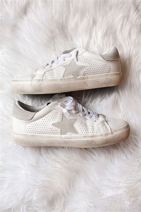 white golden goose dupe